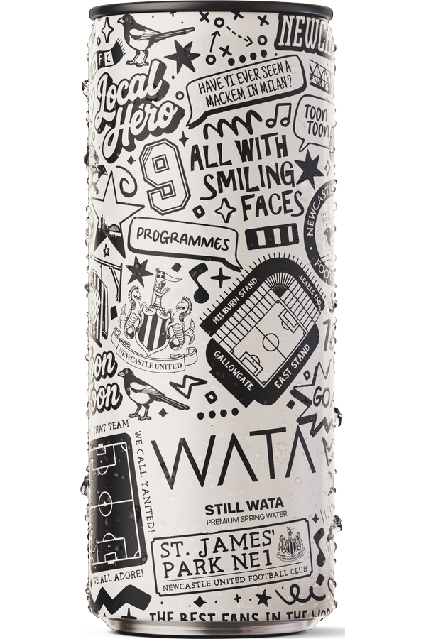 WATA × Lines Behind — NUFC fan-art edition